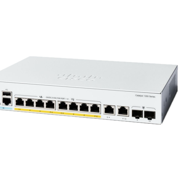 Cisco Catalyst 1300 8-Port PoE+ Switch